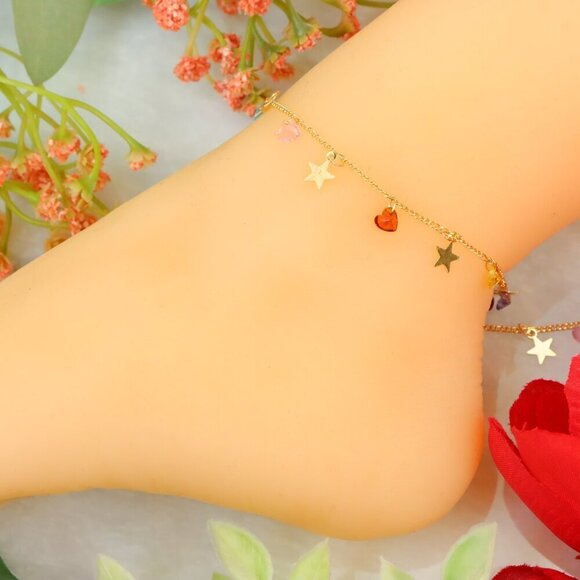 "New Beautiful Design Anklet for Women/Girls, Gift, A755 - Picture 4 of 10